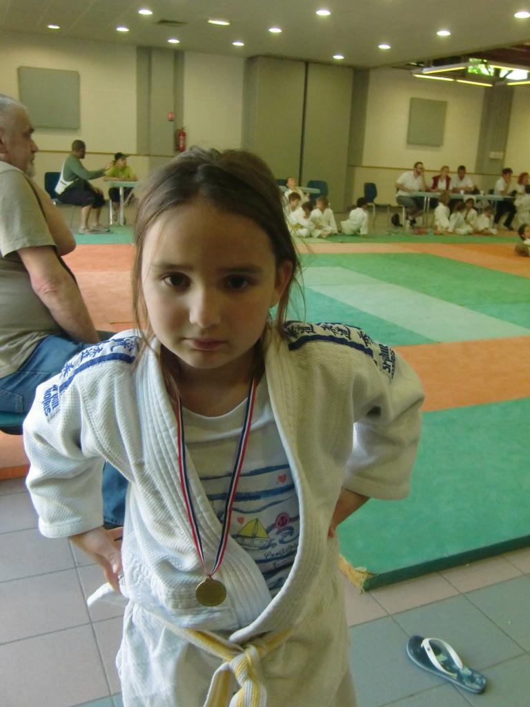 Johanna un peu déçue de sa 5eme place....