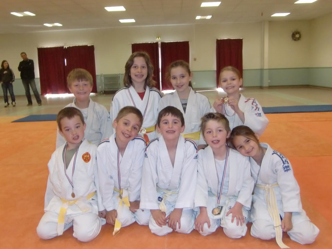 photo de groupe des compétiteurs de Seichamps