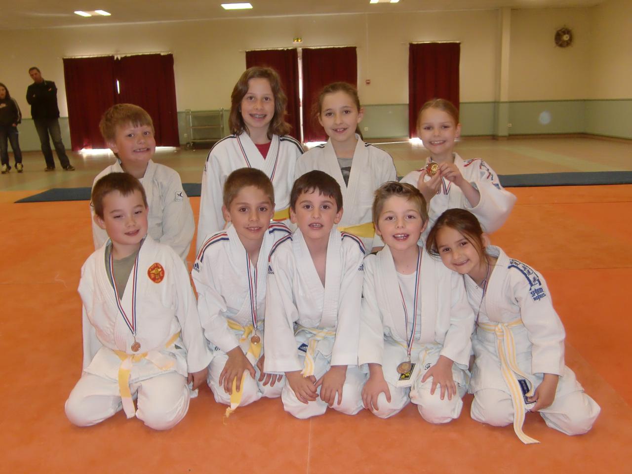 photo de groupe des compétiteurs de Seichamps