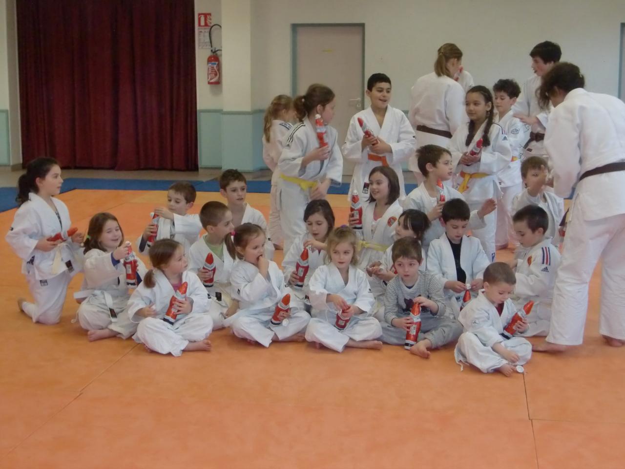 Une juste récompense pour les judokas...
