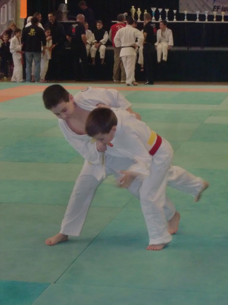 Kylian en plein combat