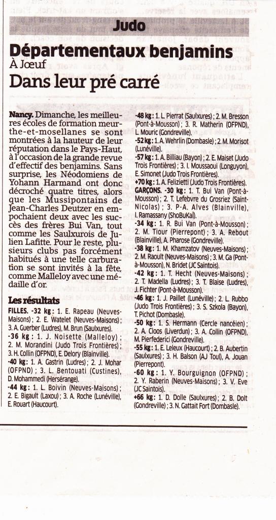 Article de presse